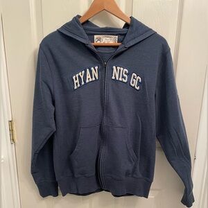 Chatham Fleece Hyannis Golf Club Hoodie Full Zip Hoodie Size Medium